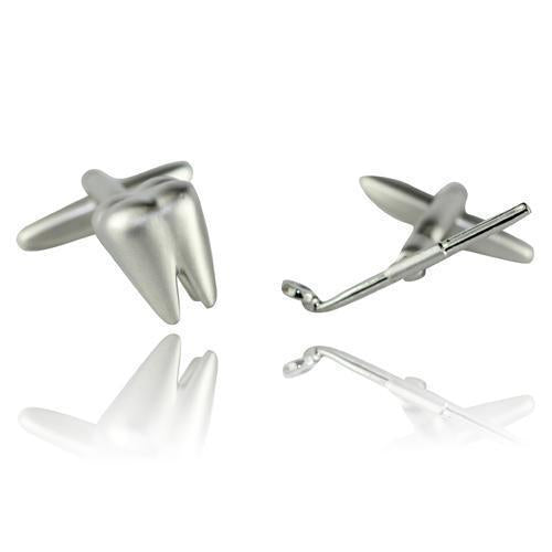 Tooth And Dentists Tool Cufflinks-Cufflinks-TheCuffShop-C01111-TheCuffShop.com.au