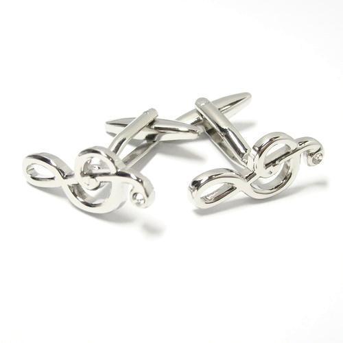 Treble Clef Cufflinks