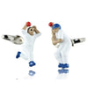 White And Blue Cricketer Cufflinks-Cufflinks-TheCuffShop-C01113-TheCuffShop.com.au