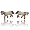 White Horse Cufflinks-Cufflinks-TheCuffShop-C01292-TheCuffShop.com.au