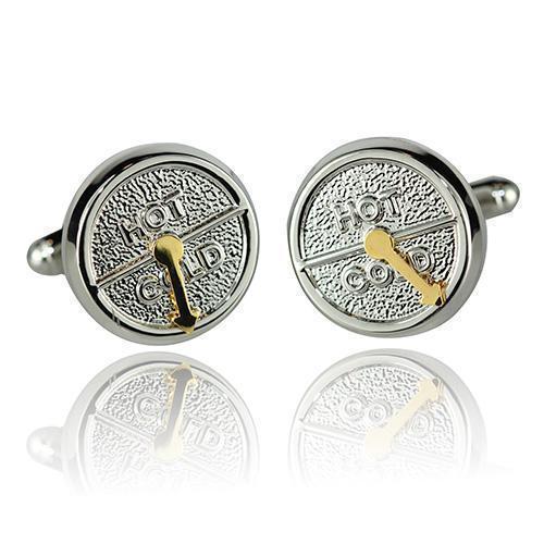 Hot And Cold Meter Cufflinks-Cufflinks-TheCuffShop-C01596-TheCuffShop.com.au