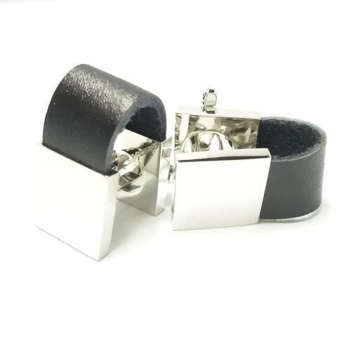 Leather Belt Cufflinks-Cufflinks-TheCuffShop-C00594-TheCuffShop.com.au