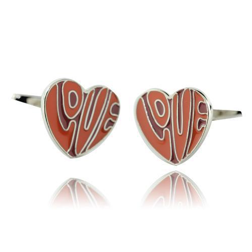 Love 1 Cufflinks-Cufflinks-TheCuffShop-C00315-TheCuffShop.com.au