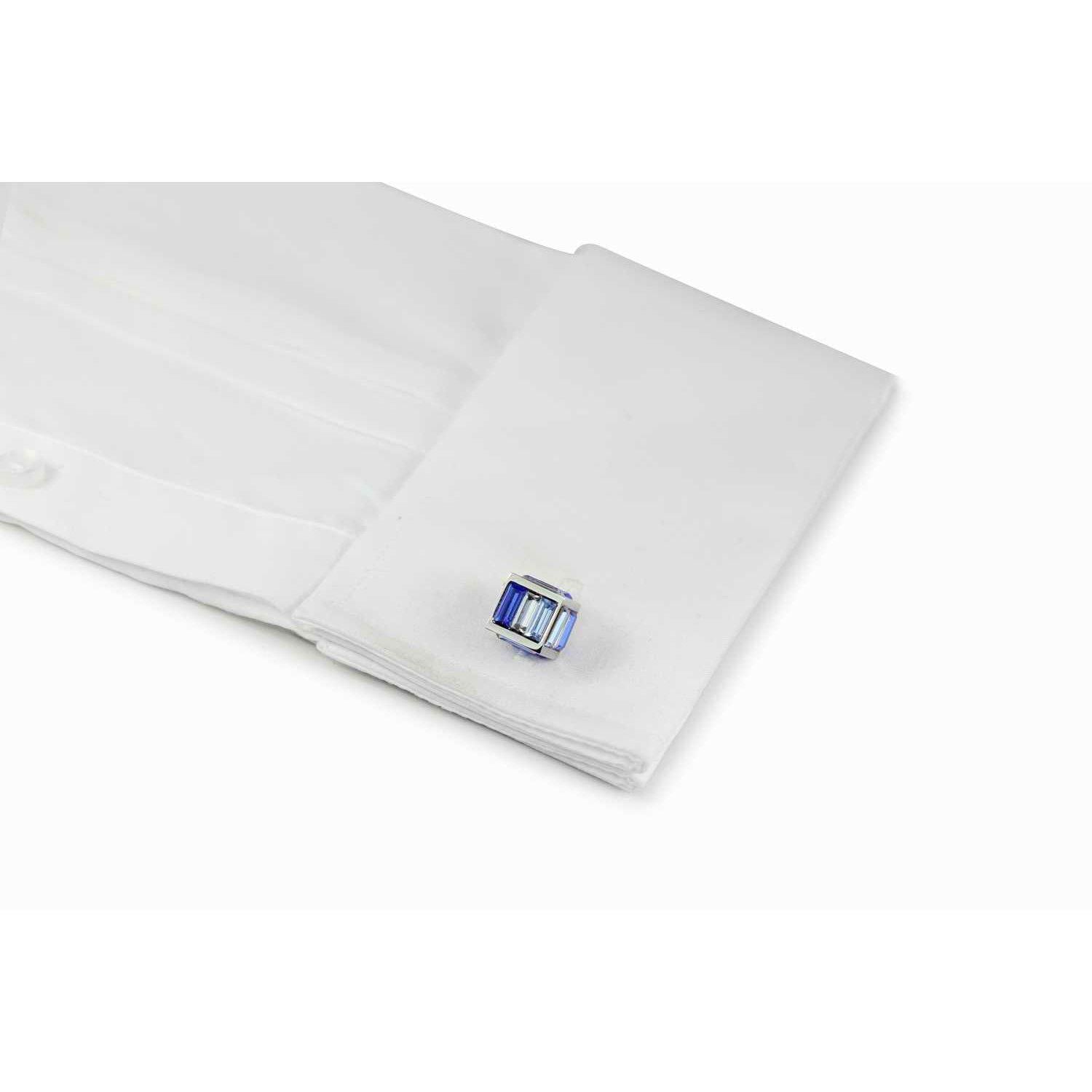 Blue Sapphire Gemstone Cufflinks