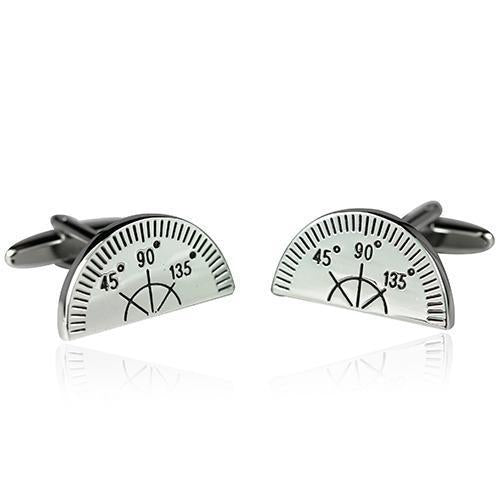 Protractor Cufflinks-Cufflinks-TheCuffShop-C00520-TheCuffShop.com.au