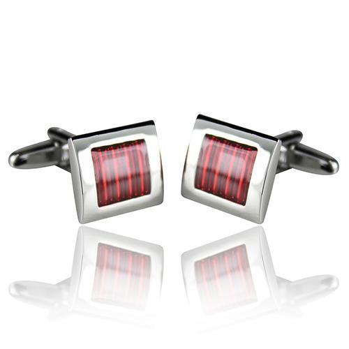 Red Window Cufflinks-Cufflinks-TheCuffShop-C00624-TheCuffShop.com.au