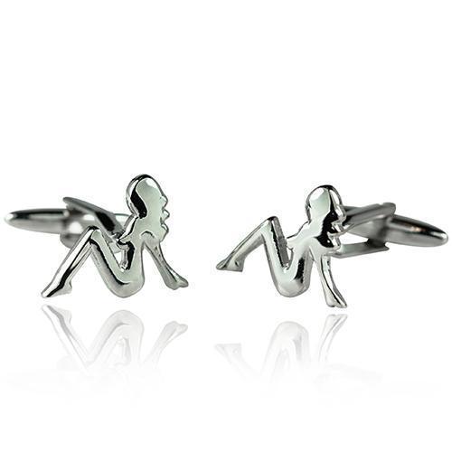 Sexy Lady Cufflinks-Cufflinks-TheCuffShop-C00472-TheCuffShop.com.au