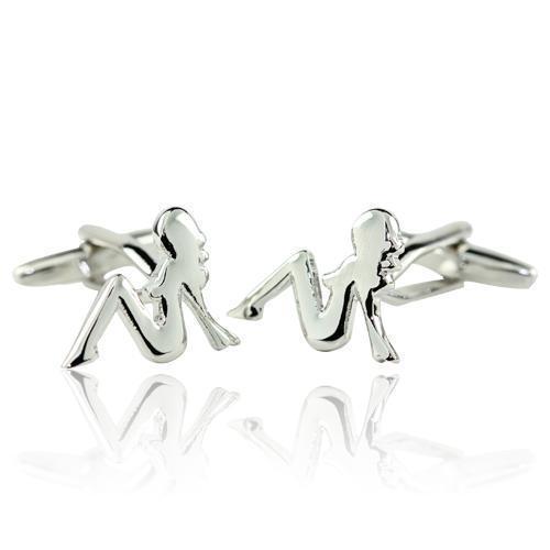 Sexy Lady Cufflinks-Cufflinks-TheCuffShop-C00890-TheCuffShop.com.au