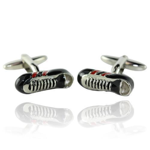 Soccer Shoe Sneaker Cufflinks-Cufflinks-TheCuffShop-C00344-TheCuffShop.com.au