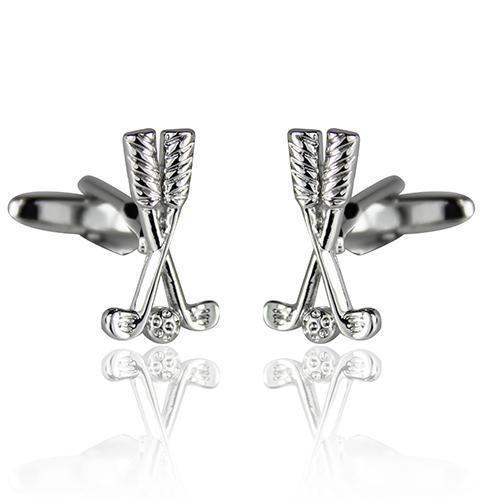 Xed Golf Clubs Cufflinks-Cufflinks-TheCuffShop-C00586-TheCuffShop.com.au