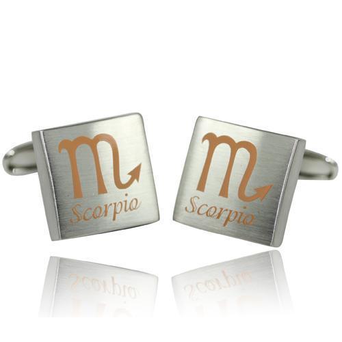 Zodiac - Scorpio Cufflinks-Cufflinks-TheCuffShop-C01188-TheCuffShop.com.au